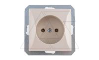 OPAL - Розетка 2P, бежевый