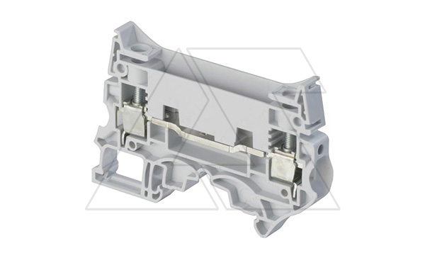 Клемма TE ZS10-R1/8 винтовой зажим, для цепей измерения, 57A, 630В, серый