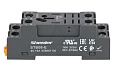 Цоколь STB08-E, 16A(300V), винтовой зажим, черный, на рейку DIN35, для RKL1CO, RKL2CO, 56.31, 56.32, RPM2, LY1, LY2 от интернет-магазина amperkin.by