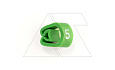 Маркер кольцевой RMS-01 59545-5, D кабеля 1,3-3mm, 0,35-1mm2, символ "5", PVC, зеленый (упак. 1000шт.) от интернет-магазина amperkin.by