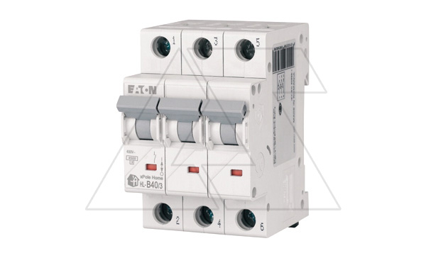 Авт. выключатель HL-B40/3, 3P, 40A, хар-ка B, 4.5kA, 3M