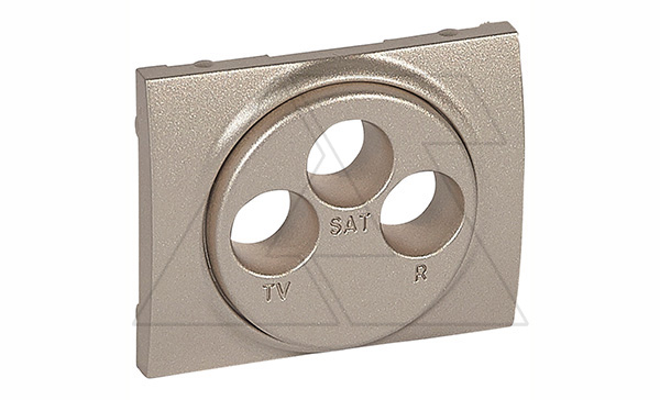 Galea Life - Обрамление для розетки TV-RD-SAT, Titanium