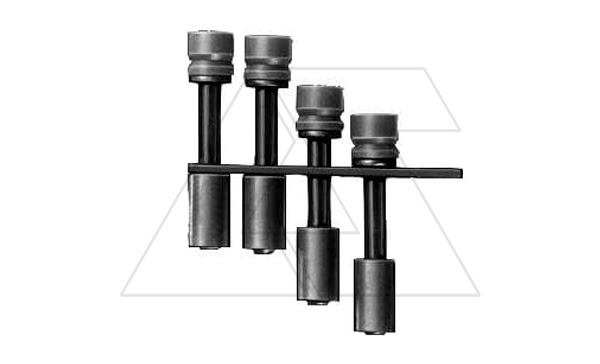 Шунт BJMI6D(2) для клемм 4/6.D2 на 2 контакта, 32А, IP21