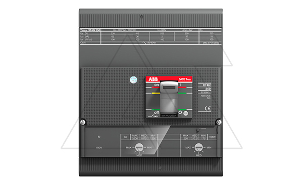 Авт. выключатель Tmax XT4N 250/250 TMA, 250A 4P 36kA It=0.7...1In Ie=5...10In InN=100%