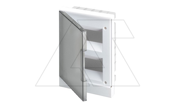 Щиток встраив. ABB Basic E BEF402216, 2x8M, прозр. серая дверь, 63A, IP40, 230x315x102mm, 2хPEN-шина (стикерованный)