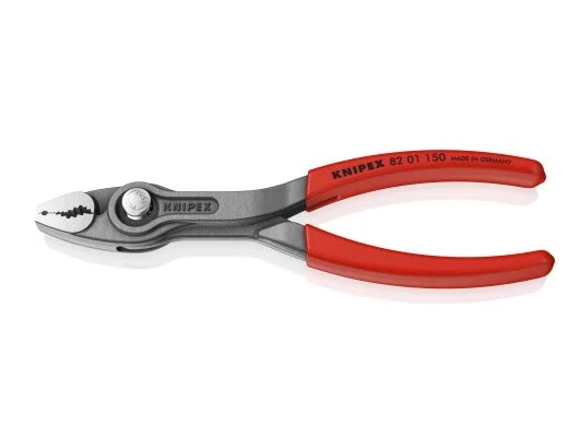 Клещи захватные TwinGrip, 3 -16 мм, L-150 мм, обливные рукоятки (KNIPEX)