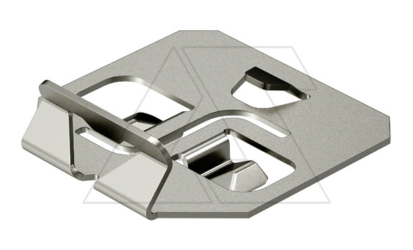 Фиксатор KS KL VA4310 для крепления разделительной полочки в лотках лестничного типа, нерж. сталь