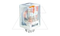 Реле R15-2013-23-5024-WT, 3CO, 10A(250VAC), 24VAC, мех. инд., тест-кнопка