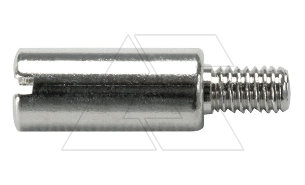 Гнездо тестовое неизолированное CA707/TS/01 для клемм измерительных с размыкателем CDS4U, серебристое