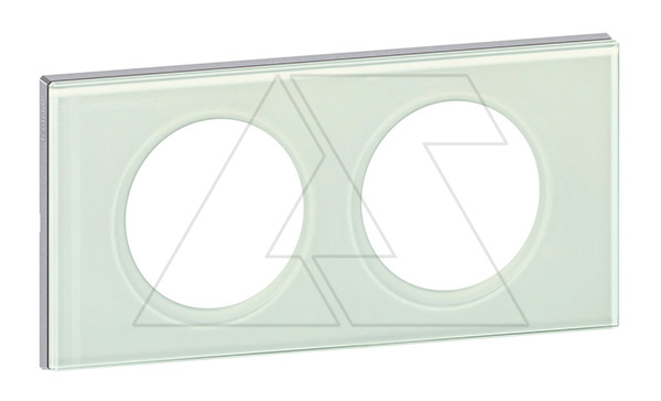 Celiane - Рамка 2 поста смальта белая глина