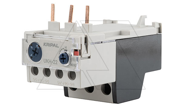 Реле тепловой перегрузки UKH-22, It=4_6A, 1NO+1NC, CLASS 10A, прямой монтаж для UKC(D)-9_25