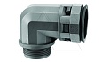 Муфта 90 грд. труба-коробка DN 36 мм, М40х1,5, полиамид, цвет черный от интернет-магазина amperkin.by