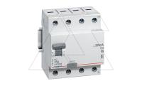 УЗО Legrand RX3, электромеханическое, 4P, 25A, 10kA, 300mA, тип AC, 4M