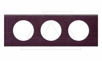Celiane - Рамка 3 поста кожа пурпур