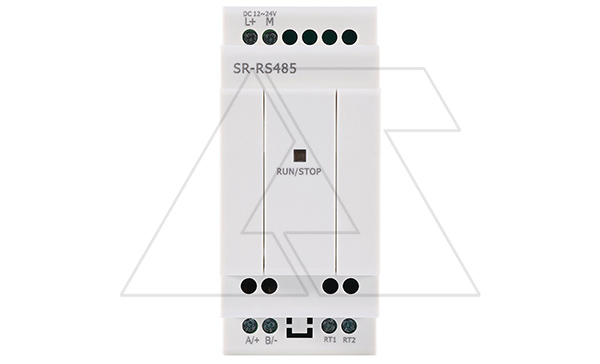 Модуль расширения SR-RS485, 12_24VDC, RS485, изолированный, для ПЛК серий SR и PR