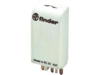 Модуль индикации и защиты 99.02.9.060.99, зеленый светодиод + диод (+А1, стандартная полярность), 28…60VDC