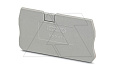 Крышка концевая D-ST 4 /2,2mm, для пружинных клемм ST 4, серая от интернет-магазина amperkin.by