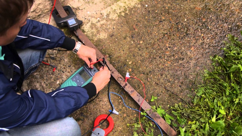 Проверка и ремонт заземляющих устройств