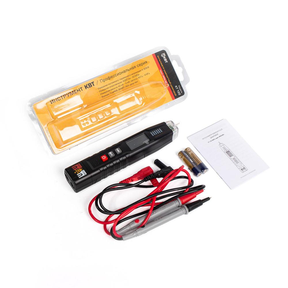 Мультиметр компактный цифровой KT 122 "PROLINE" (КВТ)