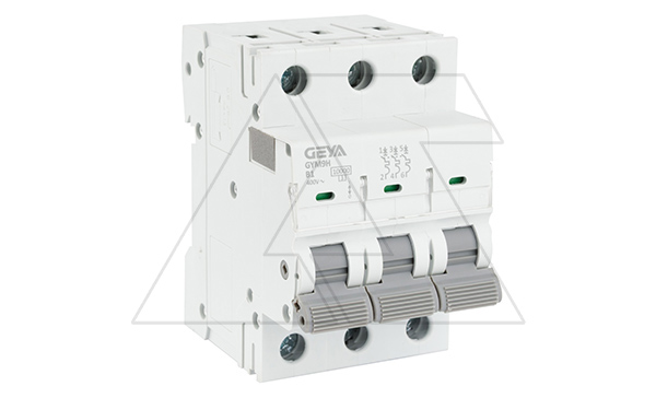 Авт. выключатель GYM9H-3P-1B, 3P, 1A, хар-ка B, 10kA, 3M