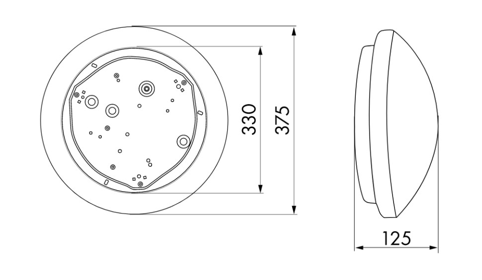 Светильник с датчиком движения B.E.G. HF-L11