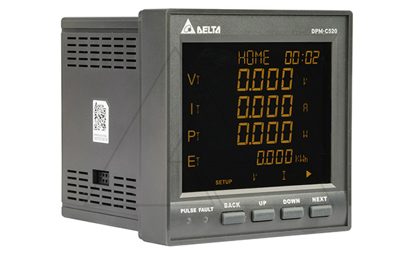 Измеритель параметров трехфазной сети DPM-C520, 35...690VAC, 1A/5A, 45...70Hz, RS485, IP52