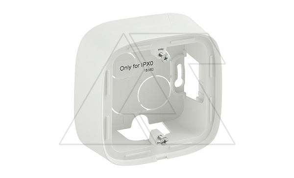 Valena Allure - Коробка для накладного монтажа 1 пост, белая