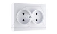 JOWISZ - Розетка 2x2P, белый