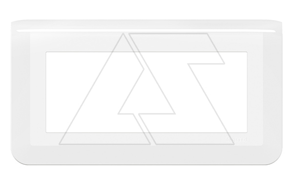 Mosaic - Рамка 5М, горизонтальная, белый (суппорт 80252)