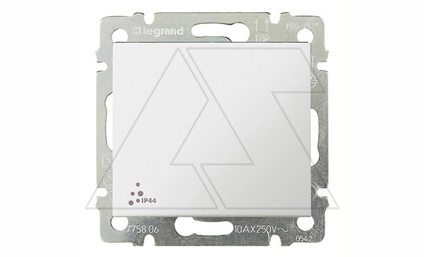 Valena - Переключатель на 2 направления, белый IP 44