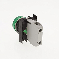 B-X-LED30-G-IP50 Сигнальная арматура зеленая пластиковая LED 12-30V AC/DC от интернет-магазина amperkin.by