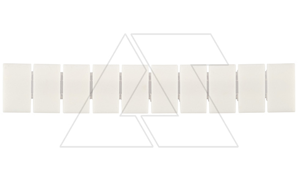 Маркировка клеммных модулей MS3.5WHT для клемм 3,5mm, белая (упак. 80шт.)