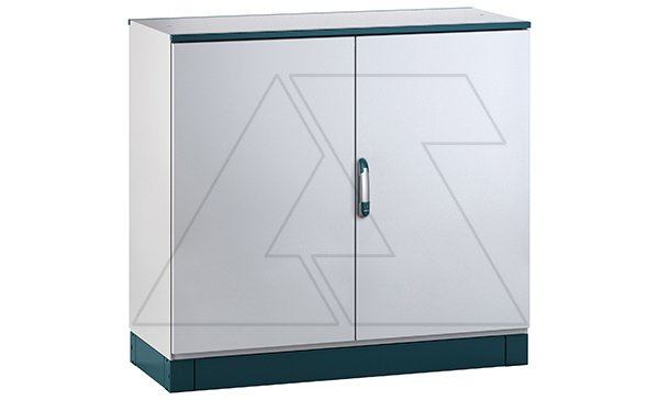 Щит EMOX моноблочный 1000x1200x400мм (ВxШxГ) с монтажной панелью, RAL7035, IP55