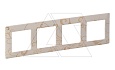 Valena Life - Рамка 4 поста верт/гориз, ампир бежевый от интернет-магазина amperkin.by
