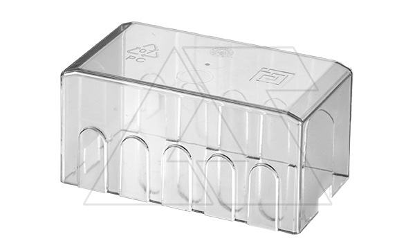 Крышка защитная для клемного блока MAB16x5 прозрачная, IP20