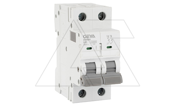 Авт. выключатель GYM9H-2P-32D, 2P, 32A, хар-ка D, 10kA, 2M