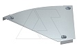 Крышка DFBM 45 200 FS секции угловой горизонтальной 45°, для лотка шириной 200мм, конв. оцинк. от интернет-магазина amperkin.by