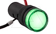 Индикатор светодиодный моноблочный AD16-16C, зеленый, LED 24VAC/DC, 16mm, IP50 от интернет-магазина amperkin.by