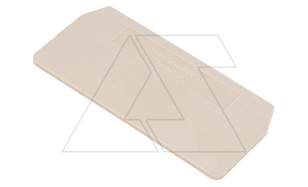 Концевая крышка ZAP/TW 2 DB для клемм ZDU 2.5/3AN, бежевая