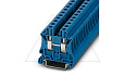 Клемма проходная UT 6 BU /8,2mm, винтовая, 2 присоед., 6(max 10)mm2, 41A, 1000V, синяя от интернет-магазина amperkin.by