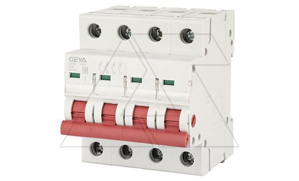 Выключатель нагрузки GYH8-4P-32, 4P, 32A, 4M