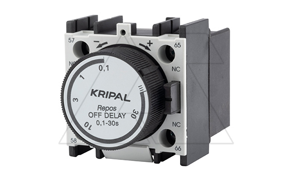 Модуль задержки времени на отключение UT-1F, 0.1...30 сек, 1NO+1NC, для UKC(D)-9_95