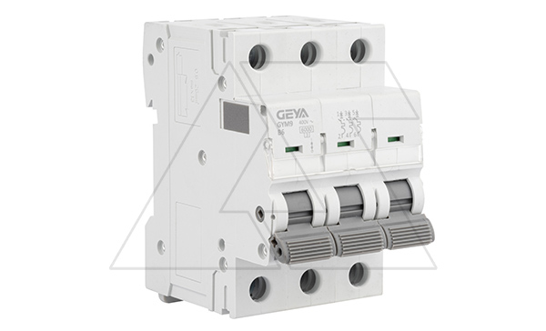 Авт. выключатель GYM9-3P-6B, 3P, 6A, хар-ка B, 6kA, 3M