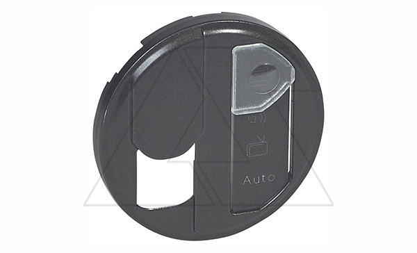 Celiane - Лицевая панель для розетки RJ45 с этикеткой графит