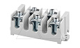 Моноблок для пятижильного кабеля Morek MAB16x5 серый, 5P(3P+N+PE), 5x2,5_16mm² Cu, 5x124A, 690V от интернет-магазина amperkin.by