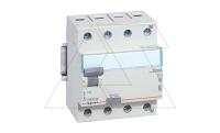 УЗО Legrand TX3, электромеханическое, 4P, 25A, 10kA, 30mA, тип AC, 4M