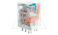Реле R2N-2012-23-1012-WT, 2CO, 12A(250VAC/24VDC), 12VDC, мех. индикация, тест-кнопка с блокировкой от интернет-магазина amperkin.by