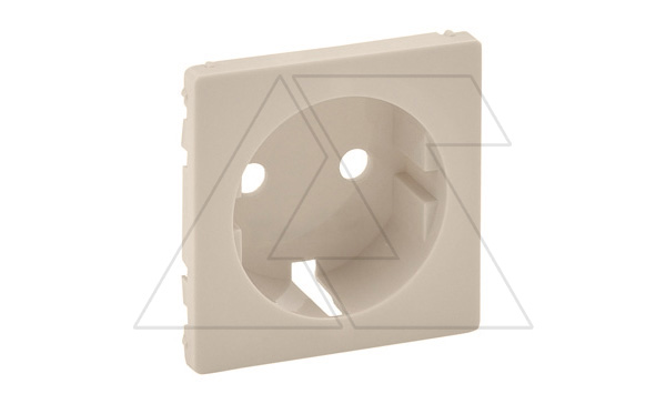 Valena Life - Лицевая панель розетки 2P+E, слоновая кость