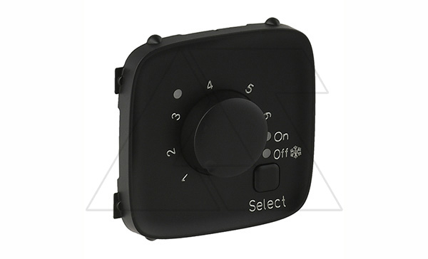 Valena Allure - Лицевая панель для термостата для теплых полов, антрацит