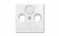 Basic 55 - Лицевая панель для телевизионной розетки TV-RD-SAT (белый)